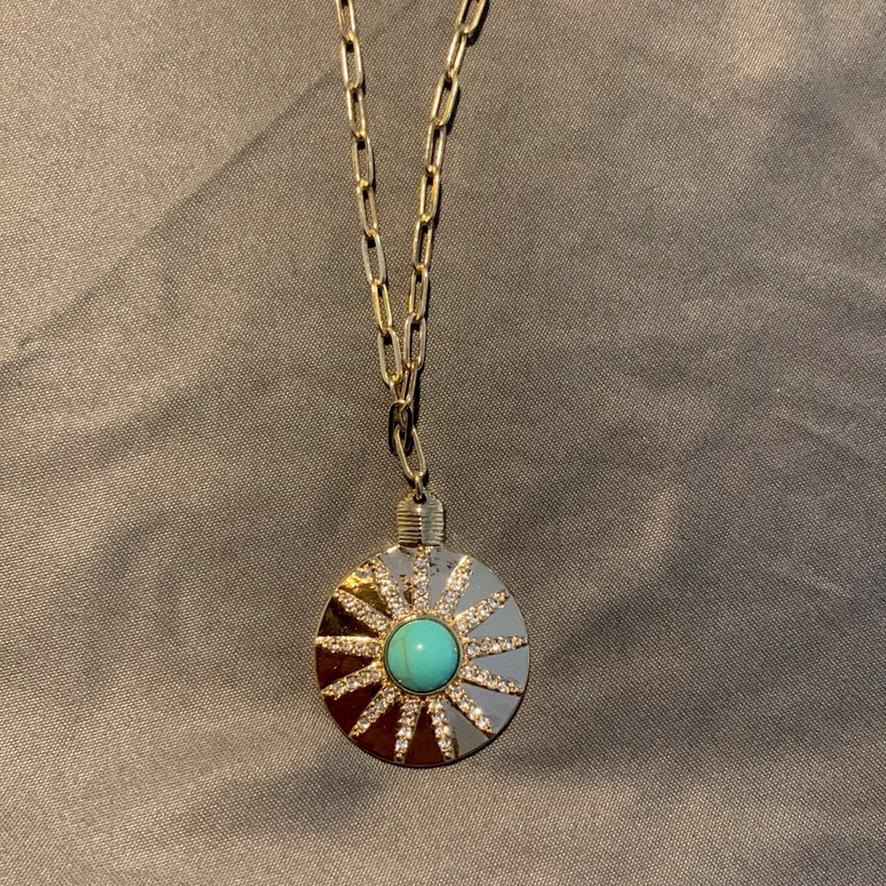 Gold plated necklace